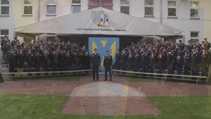 21st Theater Sustainment Command says GO ARMY BEAT NAVY!