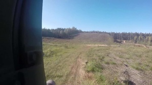 Michigan Engineering Soldiers Learn Latvian Vehicles