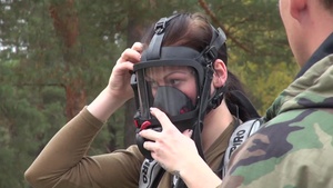Michigan Chemical Soldiers Train with Latvian Army