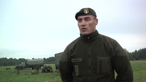 Baltic Sea Artillery Live Fire Exercise - Capt. Vadimas Jeriominas