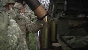 Baltic Sea Artillery Live Fire Exercise B-roll