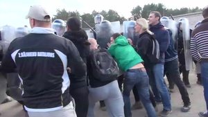 Michigan Military Police Train with Latvian Riot Squad