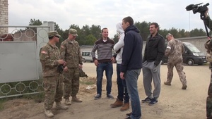 Michigan Military Police Train with Latvian Riot Squad