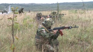 Ukraine Drills Show Power of Working Together B-roll
