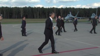 NATO SG Visits Lask AB in Poland
