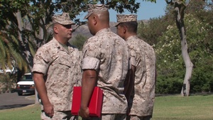 U.S. Marine Corps Master Sgt. Christopher J. Bellivan Retirement Ceremony