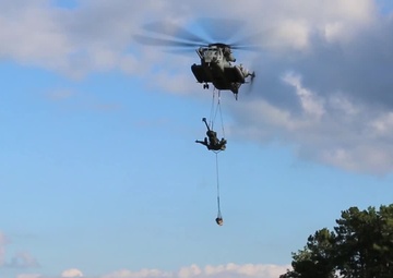 Artillery in the Air: Helicopters Rapidly Deploy M777 Howitzer During Training Exercise