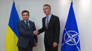 Visit to NATO by the Minister of Foreign Affairs of Ukraine