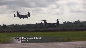 Marines Arrive in Liberia to Support Ebola Response