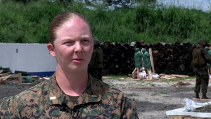 2nd Lt. Ivy Chamness, PHIBLEX 15 - M1014 Shotgun Range