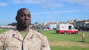 Staff Sgt. Chever Talks About HA/DR During Fleet Week San Francisco (Interview)