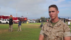 Corporal Miller Talks About HA/DR During Fleet Week San Francisco