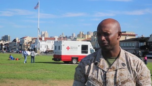 Gunnery Sgt. Southwell Talks About HA/DR During Fleet Week San Francisco
