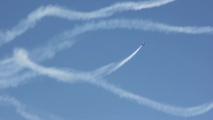 Blue Angels Perform During SFFW14 Air Show