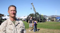 Marine, Sailors Hold HA/DR Village Tour During Fleet Week San Francisco