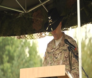 COL Digiambattista Speaks at Polish Transfer of Mission for Operation Atlantic Resolve