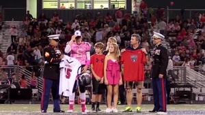 Arizona Marines Present Michigan State Commit Semper Fidelis All-American Jersey