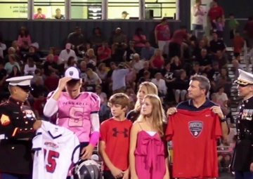 Arizona Marines Present Michigan State Commit Semper Fidelis All-American Jersey