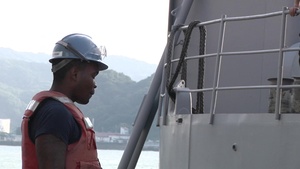 B-Roll of CFAS preparing for Typhoon Vongfong