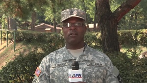 Sgt. Maj. Charles Friend