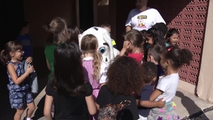 Sparky Teaches Fire Safety