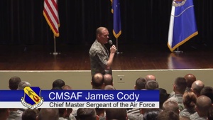 The Chief Master Sergeant of the Air Force Visit