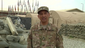 Sgt. 1st Class Herman Mendoza - Houston Texans, NFL Greetings/Veteran's Day