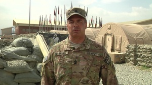 Sgt. Maj. Anthony McAndrew - Oakland Raiders, NFL Greetings/Veteran's Day