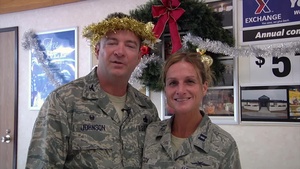 Col. Danny Johnson and Capt. Angie Cox