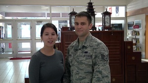 Staff Sgt. Sarah and Chad Gaudiosi