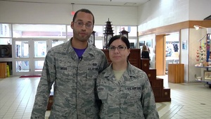 Staff Sgt. Michael and SrA Kimberly Weiss