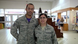 Staff Sgt. Michael and SrA Kimberly Weiss