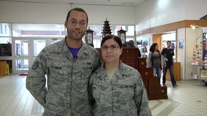 Staff Sgt. Michael and SrA Kimberly Weiss