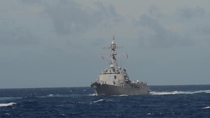 USS Sterett (DDG 104) Conducts Maritime Operations as Part of Carrier Strike Group One (CSG 1)
