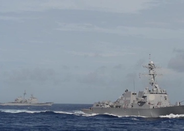 USS Dewey (DDG 105) Conducts Maritime Operations as Part of Carrier Strike Group One (CSG 1)