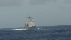 USS Bunker Hill (CG 52) Conducts Maritime Operations as Part of Carrier Strike Group One (CSG 1)