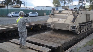 Railhead Operation for Combined Resolve III
