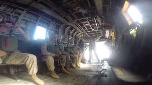 Force Recon Conducts Airborne-Sustainment Training