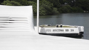 USS Arizona Topside