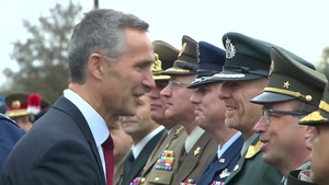NATO Secretary General Briefed on Operations in First Visit to Top Allied Military Command, B-Roll