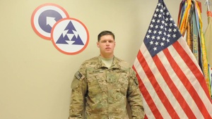 Pfc. Stark Michael Irvin Shout-Out
