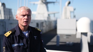 Dutch Navy Commodore Robert Kramer