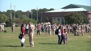 22nd Marine Expeditionary Unit Homecoming