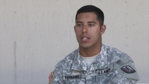 Best Warrior Competition 2014 Interview Specialist Fernandez