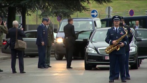 New NATO Secretary's First Visit To Shape