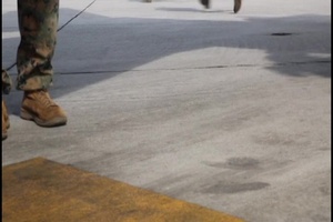 2nd Battalion, 8th Marine Regiment Trains with VMM-162