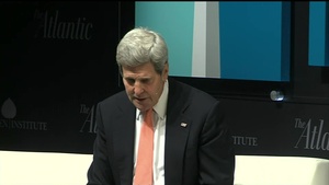 Secretary of State John Kerry at the Washington Ideas Forum