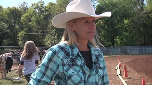 Maj. Carrie Remer: Horseback Heroes 2014