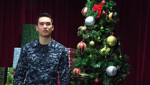 Petty Officer Rick Yao Holiday Greeting