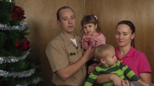 Travis Simmons and family